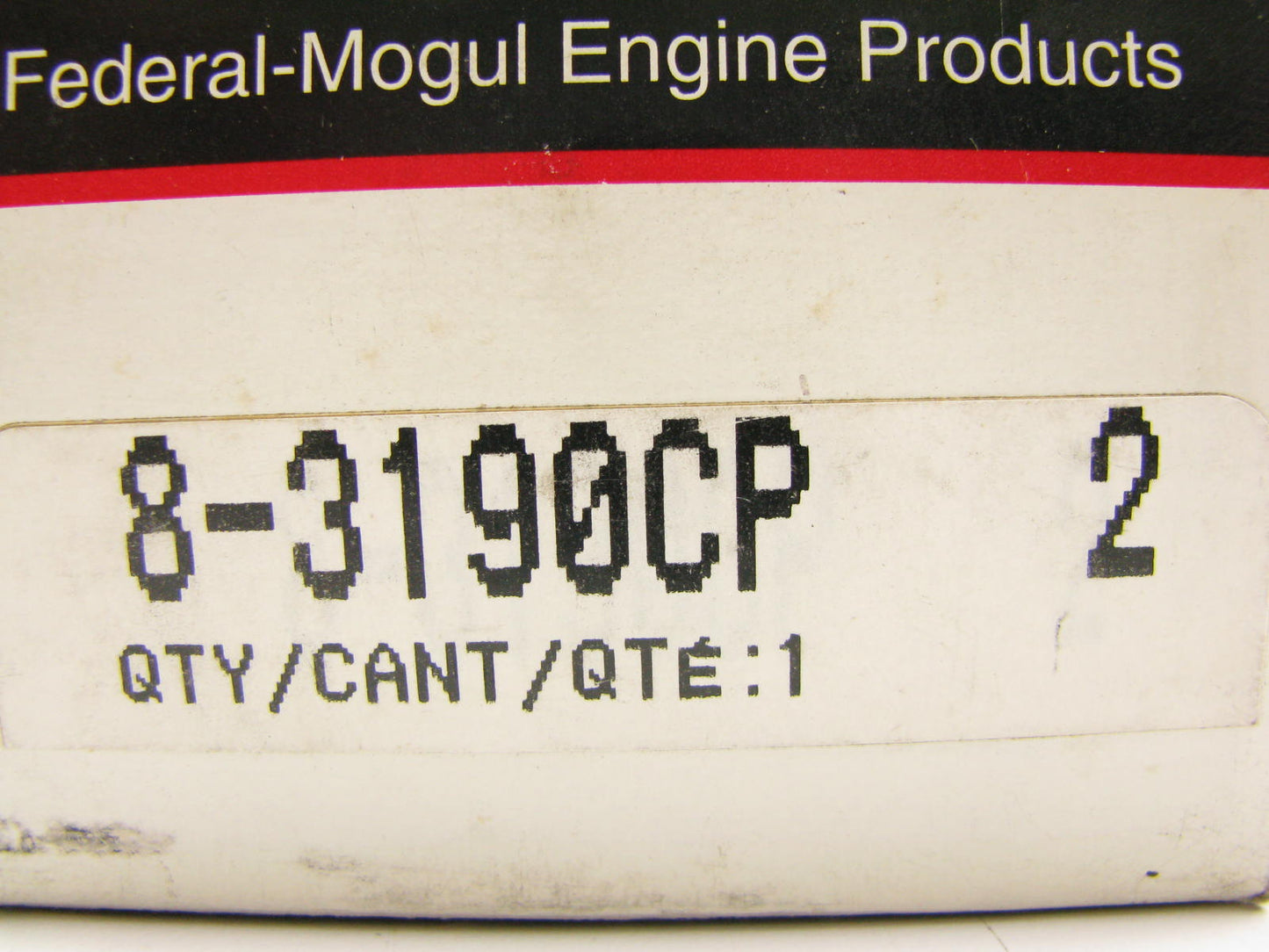 Federal Mogul 8-3190CP-2 Connecting Rod Bearings .002'' 1965-00 Chevrolet 348-454