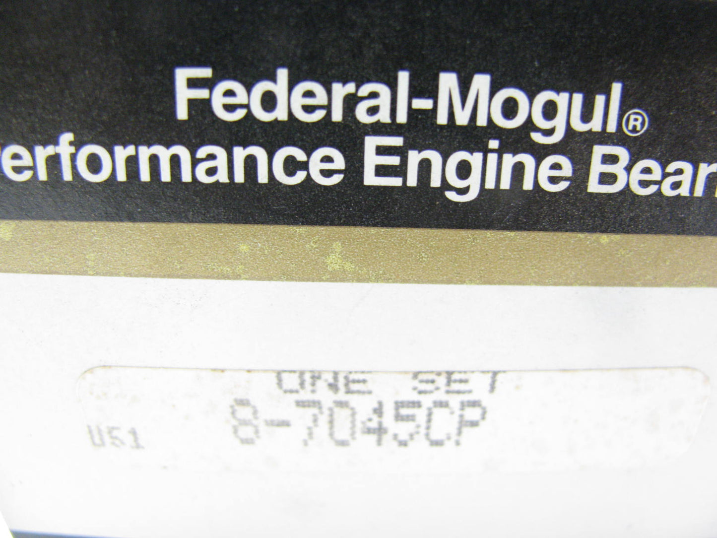 Federal 8-7045CP Performance Rod Bearings STD Oldsmobile 260 307 350 403 V8