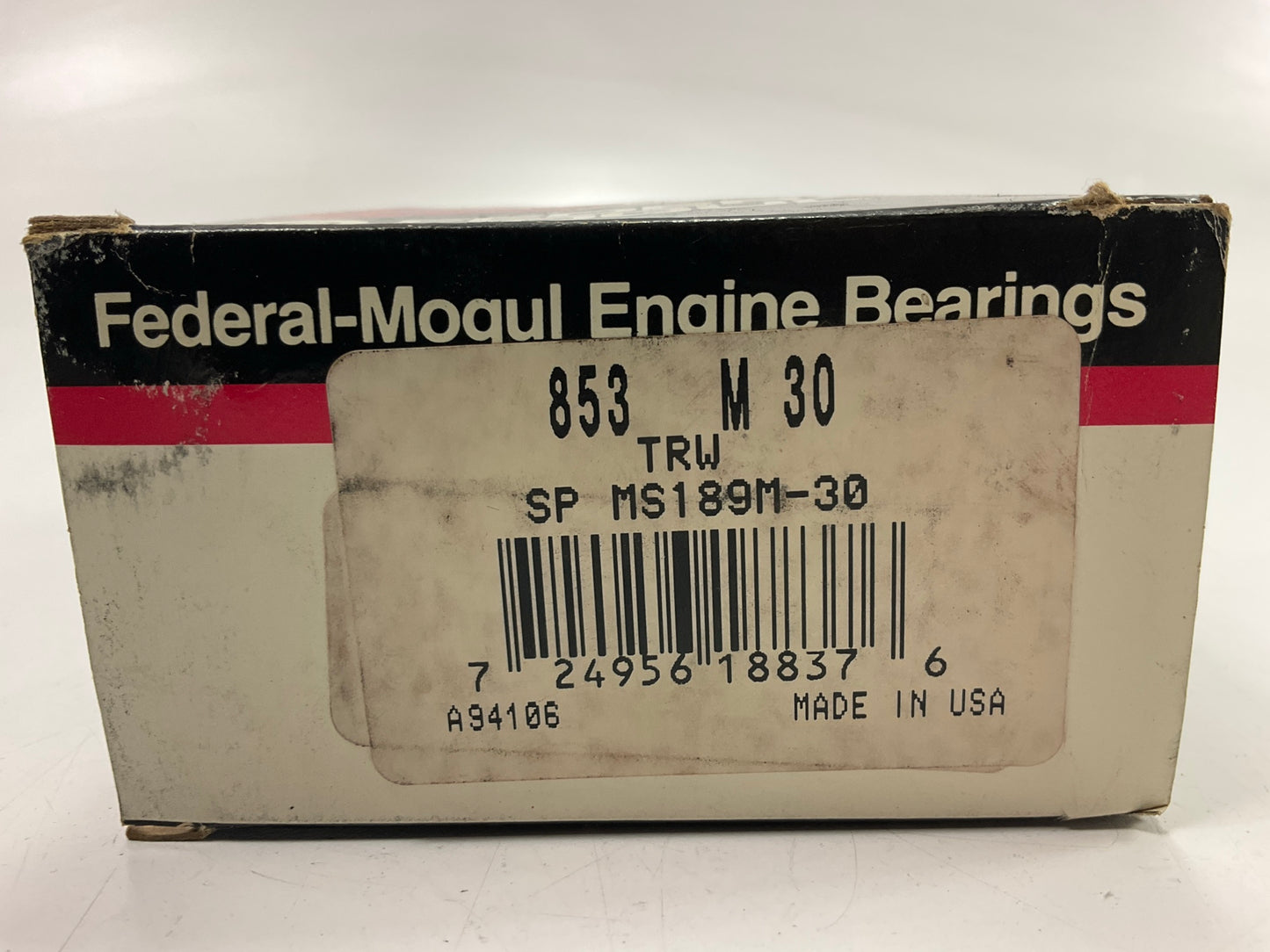 Federal Mogul 853M30 Engine Main Bearings .030'' 1953-1955 Chevrolet 235 236-L6