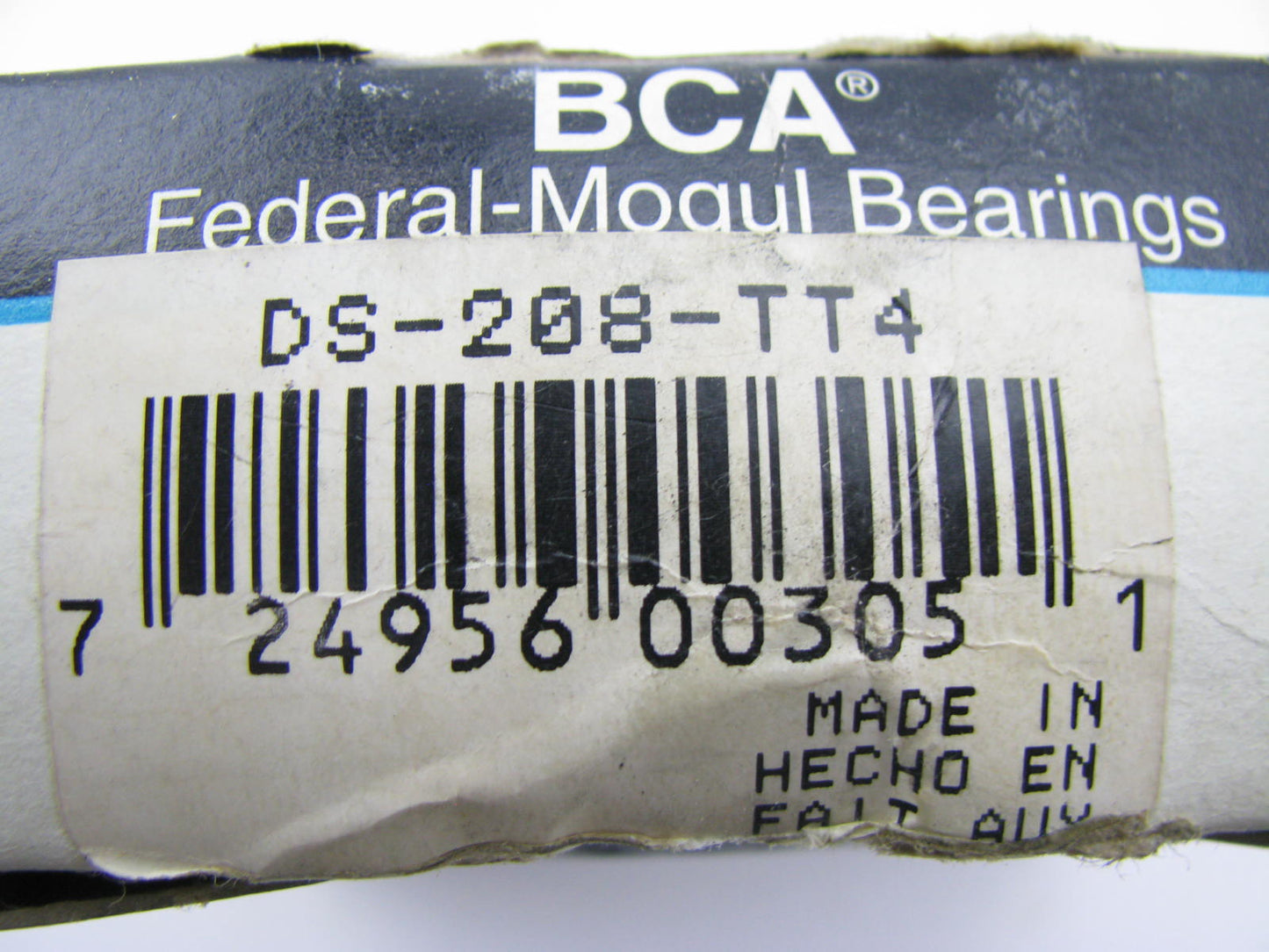 Federal Mogul DS-208-TT4 Disc Harrow Bearing - 3.1496'' OD X 1.188'' ID X 1.1875''