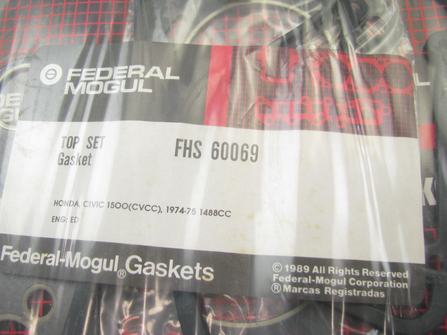 Federal Mogul FHS60069 Cylinder Head Gasket Set 1974-1975 Honda ED 1.4L 1.5L
