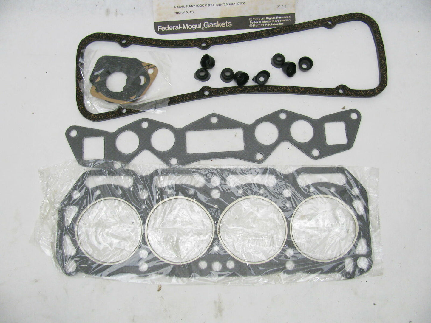 Federal Mogul FHS60145 Head Gasket Set For Datsun Sunny A10 A12