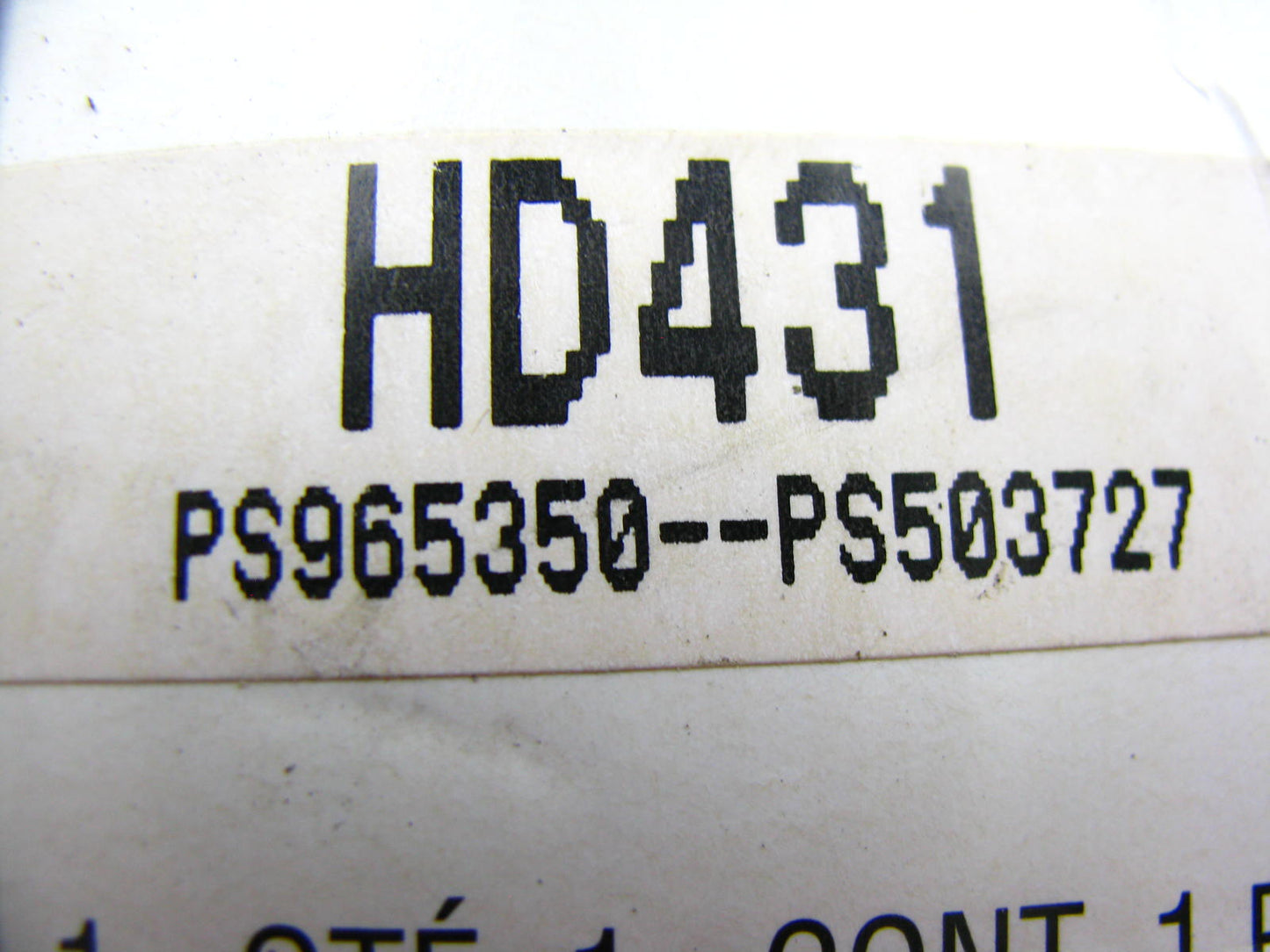 Federal HD431 Tapered Roller Bearing & Race - 5.7874'' OD X 3.5433'' ID X 1.5748''