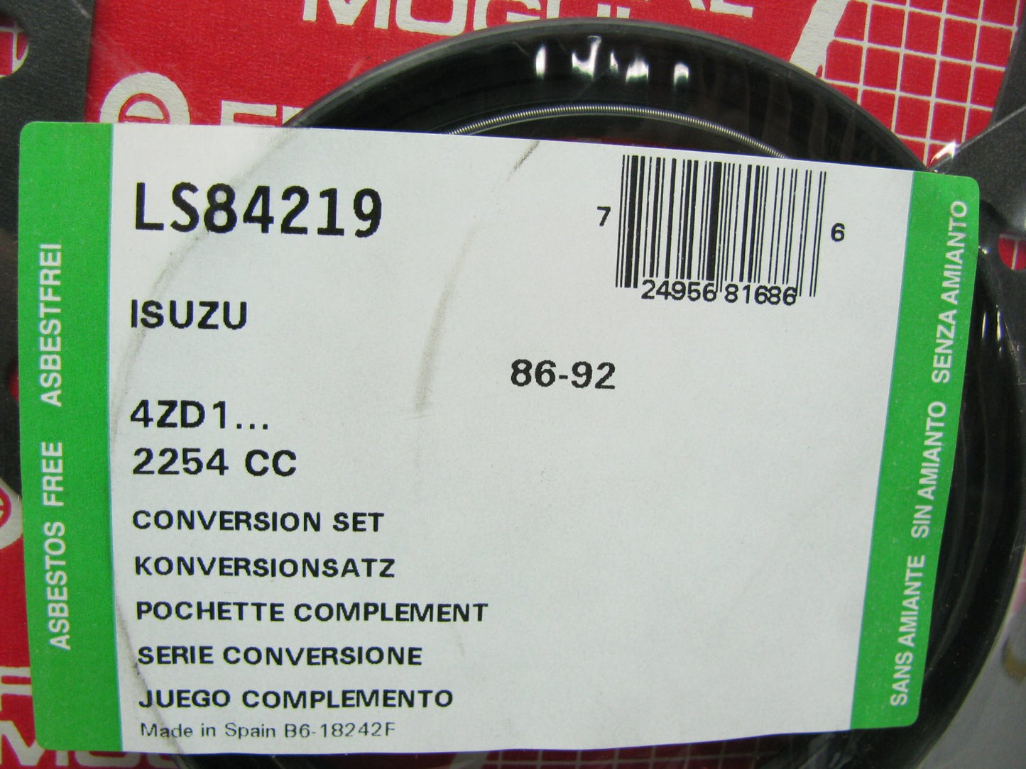 Oil Pan,timing, Gasket Crank Seal Set LS84219 For Isuzu 4ZD1 Amigo Trooper