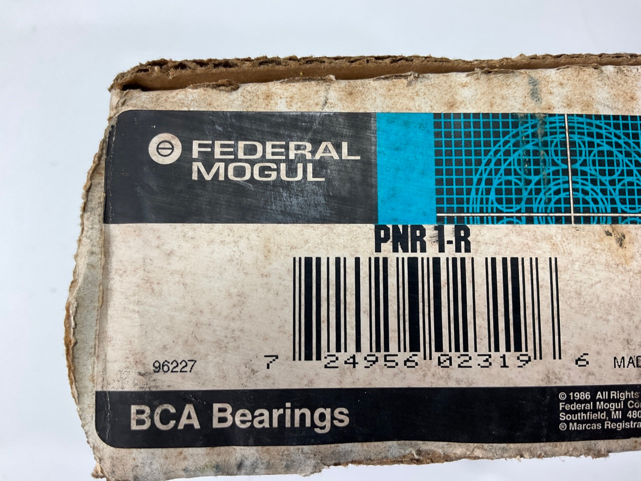 Federal Mogul PNR1-R Pillow Block Mount Bearing 1'' Bore