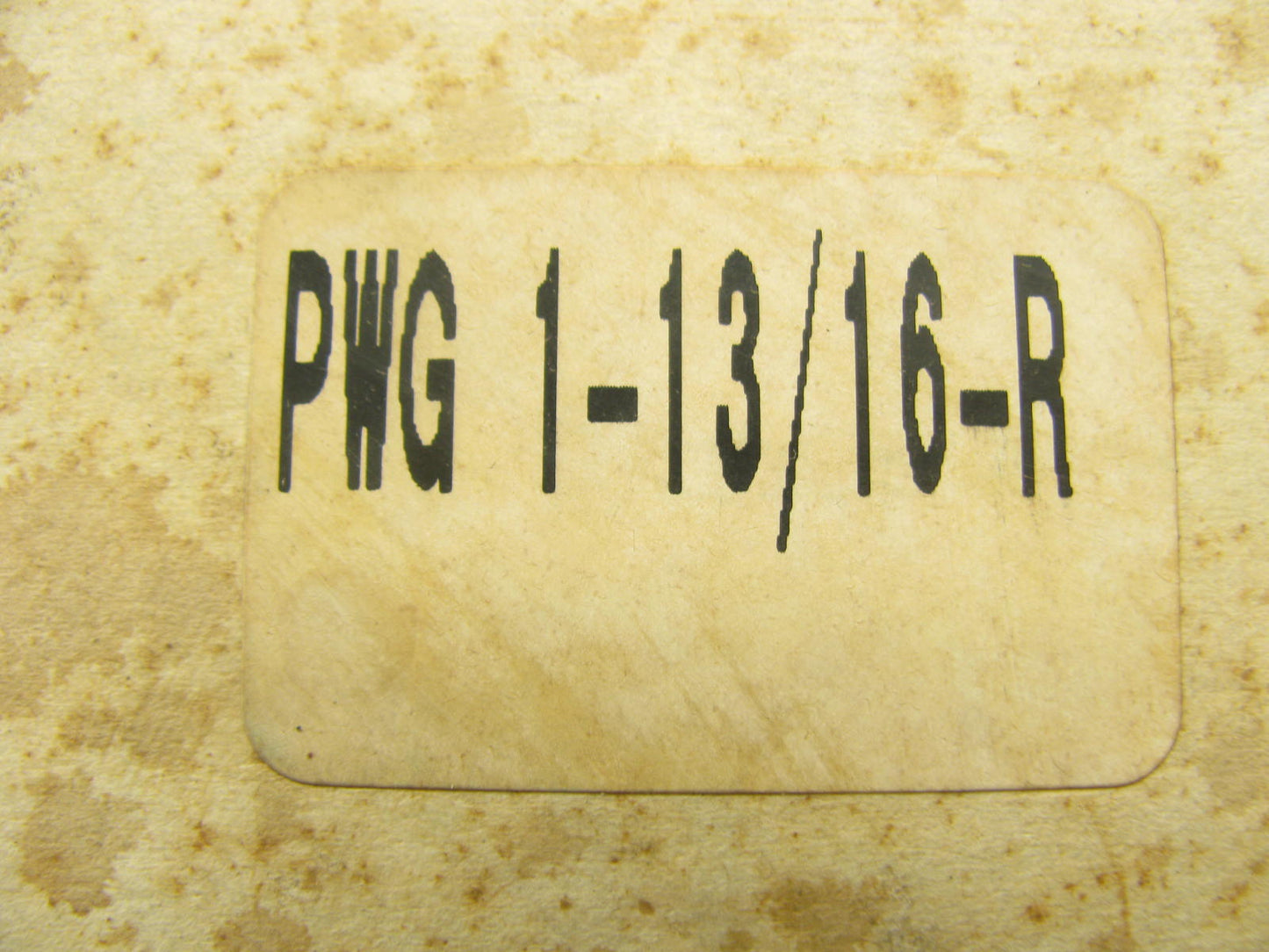 Federal Mogul PWG-1-1316-R Mounted Bearing Unit 1-13/16'' Bore 2.1875'' Centers