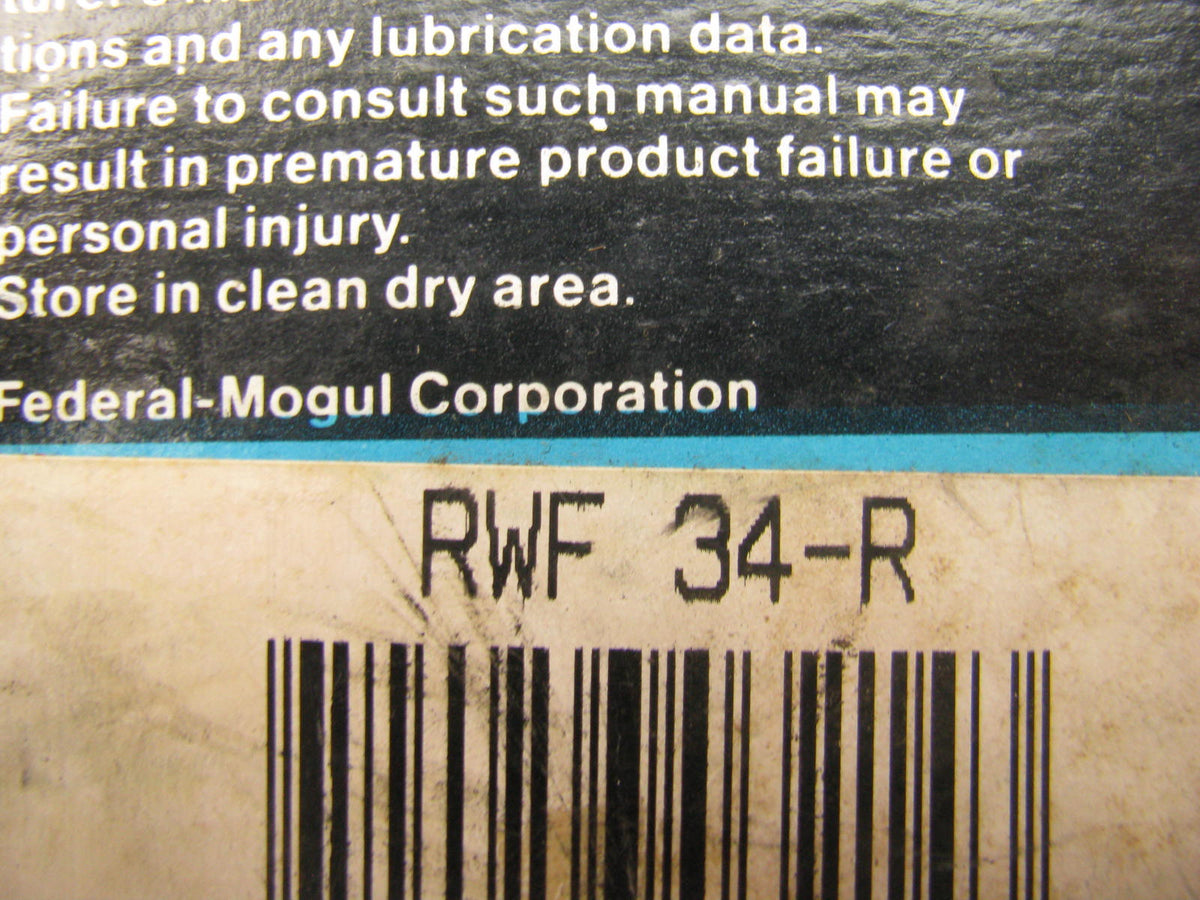 Federal Mogul NATIONAL RWF34-R Rear Wheel Bearing Assembly & Lock Ring
