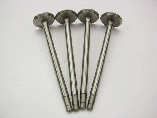 (4) Federal Mogul X1286S Exhaust Valves - For 1950-1973 Jeep 134 Flathead 2.2L
