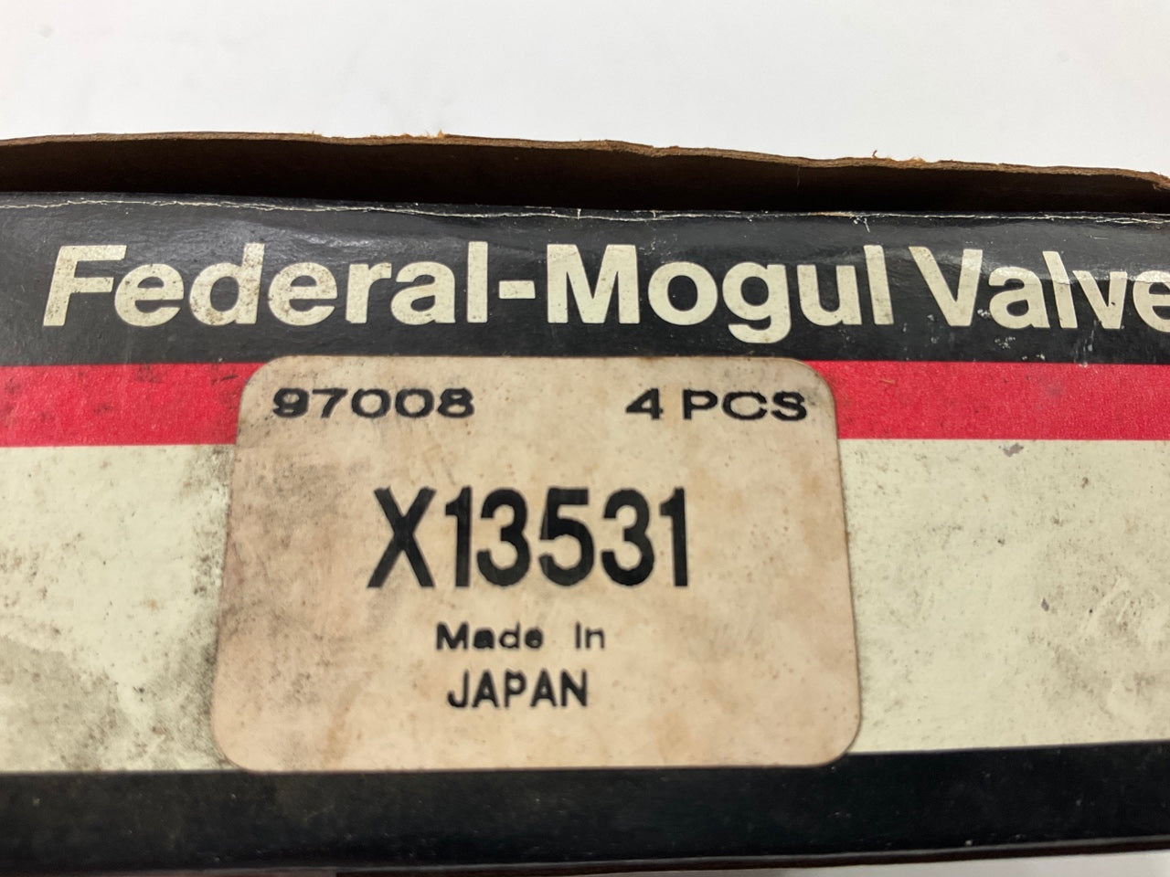 (4) Federal Mogul X13531 Engine Exhaust Valves For 1983-1986 Nissan 720 2.0L Z20