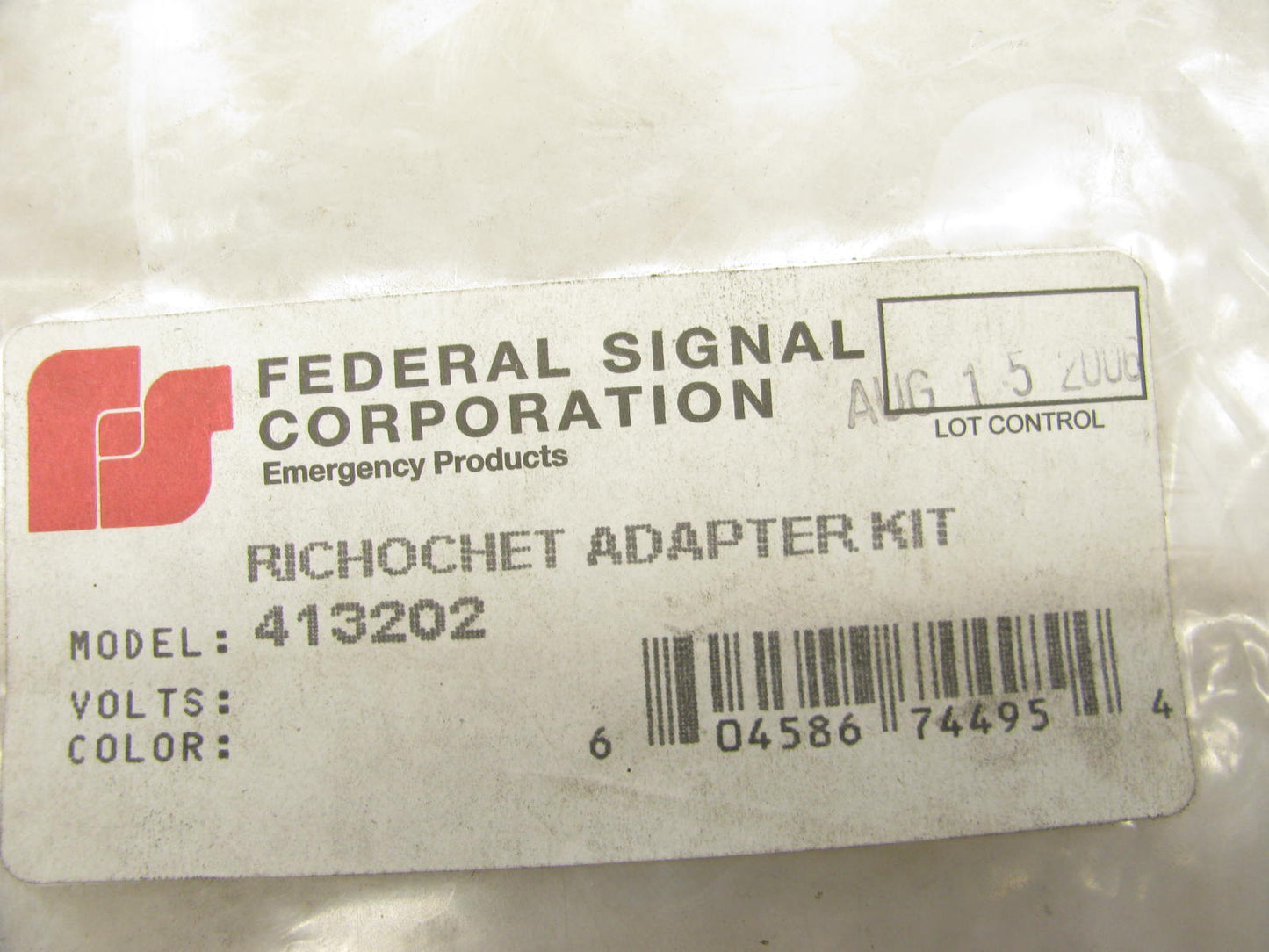 Federal Signal 413202 Strobe Power Supply Adapter Cable Kit - 12''