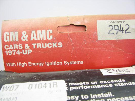 Federal 2942 Ignition Spark Plug Wire Set For 1977-1979 GM 2.5L-L4