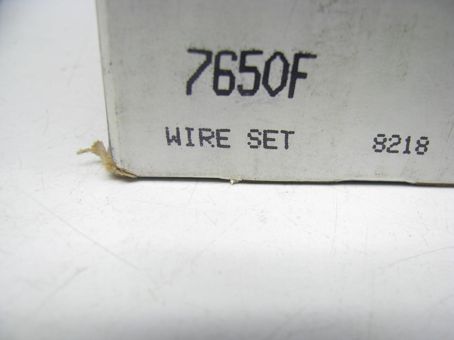 Federated 7650F Ignition Spark Plug Wire Set For 1993-1997 Chrysler 3.3L-V6
