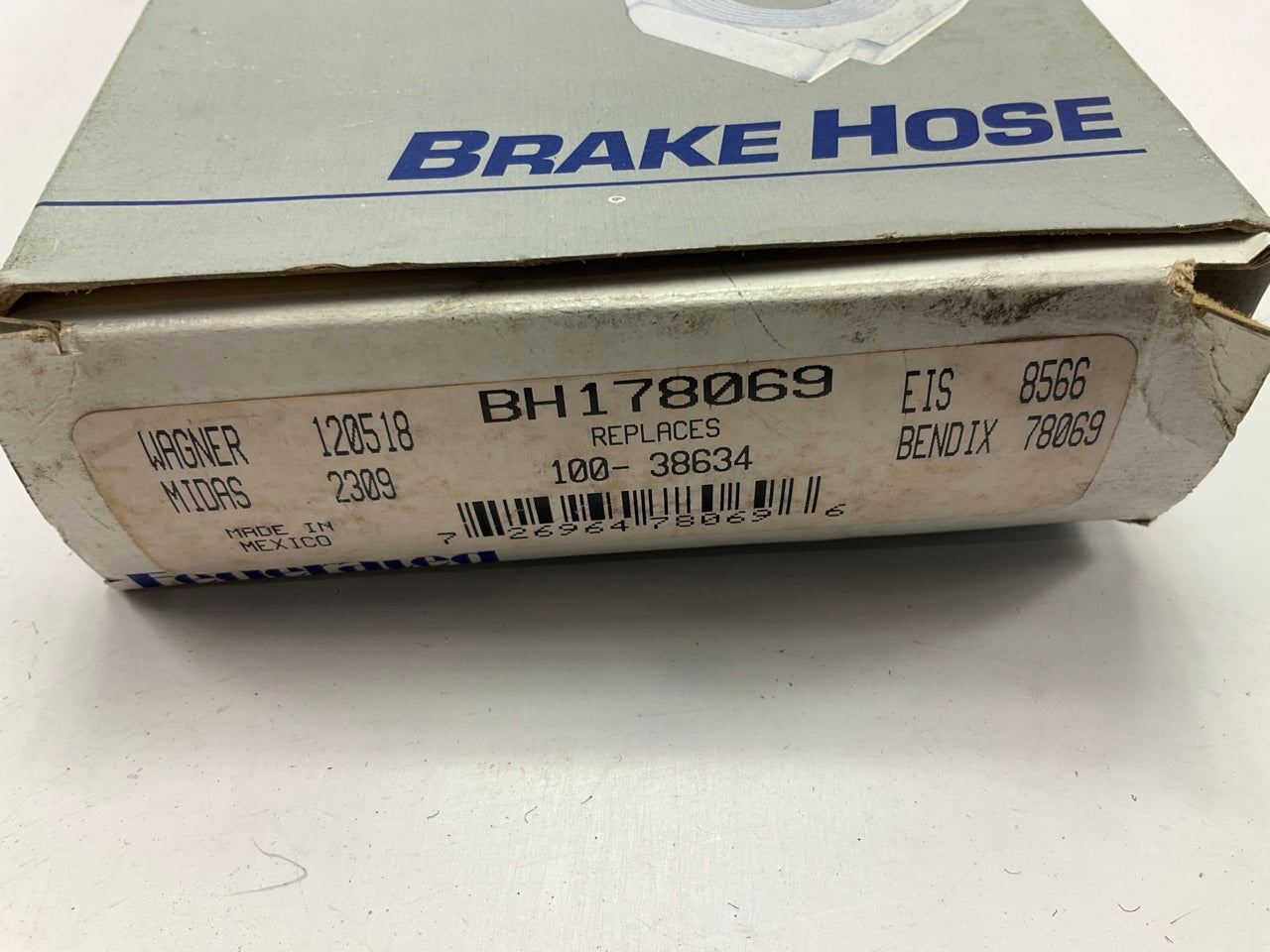 Federated BH178069 Front Left Brake Hose For 1989-1990 Dodge Dakota RWD