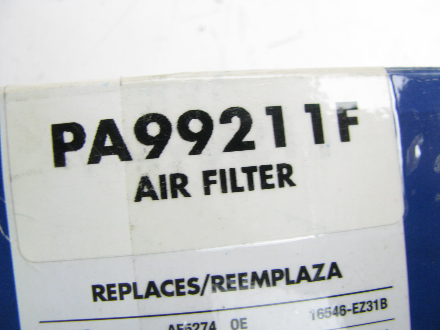 Federated PA99211F Air Filter