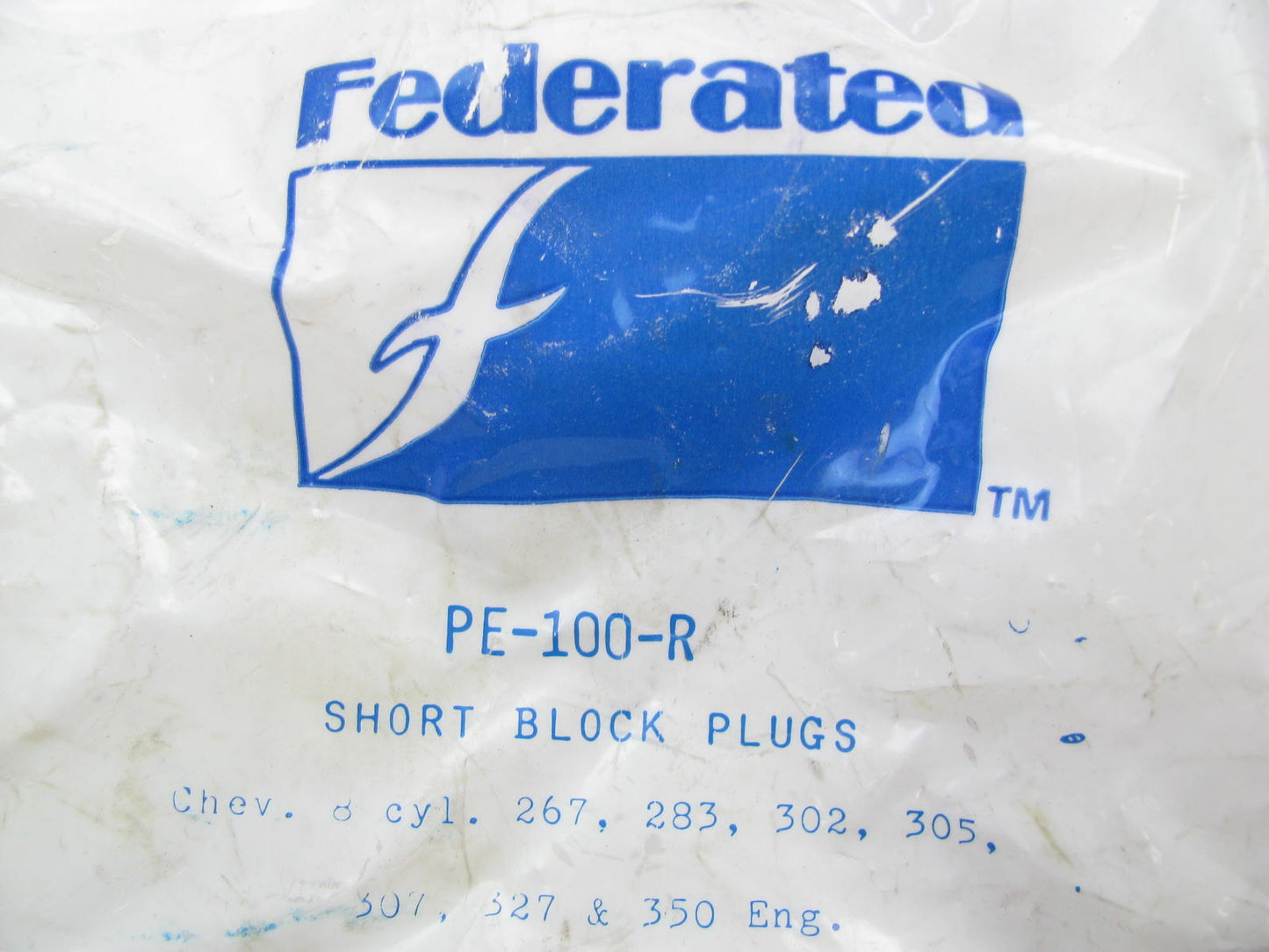 Federated PE-100-R Engine Expansion Freeze Plug Kit Chevy 262-350 SBC