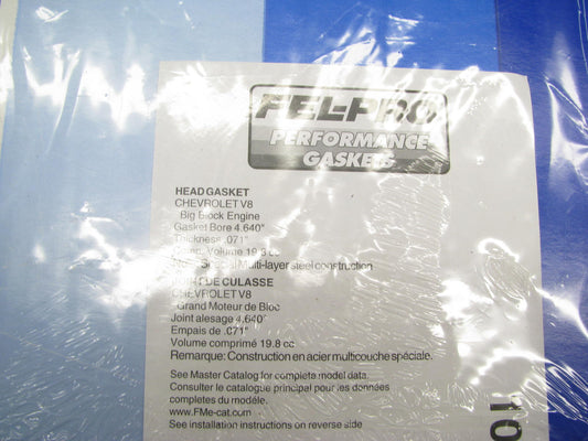 Fel-pro Performance 1077-071 MLS Head Gasket For Chevy BBC V8 4.640'' Bore