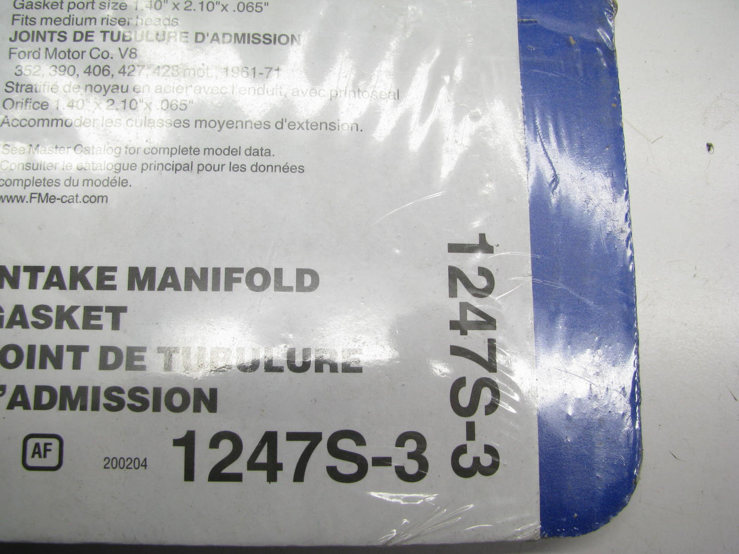 Fel-pro Performance 1247S-3 Intake Manifold Gasket Set 1961-71 Ford FE 352-428