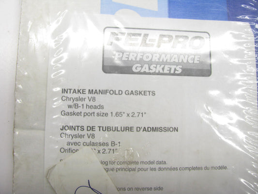Fel-pro Performance 1276 Intake Gasket Set For Chrysler, Big Block, B/RB