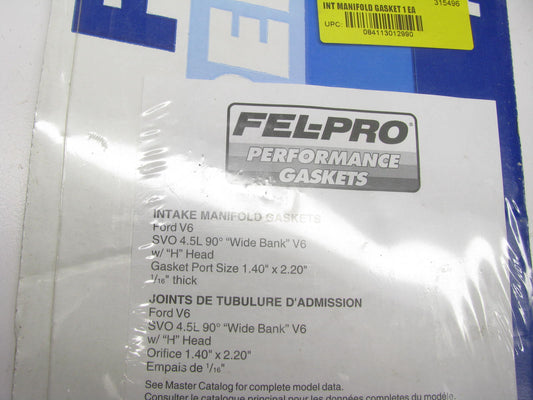 FEL-PRO 1299 Intake Manifold Gasket Set For 4.5L Ford V6 SVO 90°