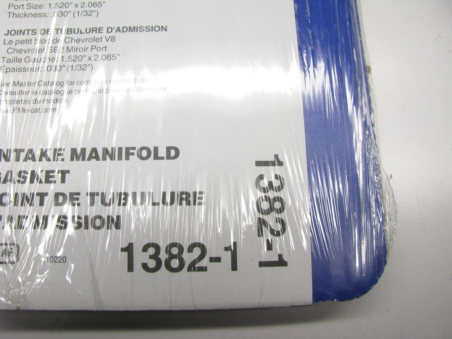 Fel-pro 1382-1 Performance Intake Manifold Gaskets 2.065''x.1.52'' Port .030'' SBC