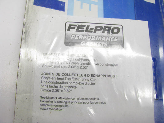 Fel-pro Performance 1418 Exhaust Gasket Set For Hemi Rectangular Port