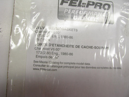 Fel-pro Performance 1624 Valve Cover Gasket Set For 1980-1989 GM 2.8L V6