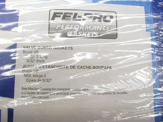 Fel-pro Performance 1631 Valve Cover Gaskets Buick V6 STAGE 2