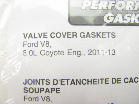 Fel-pro Performance 1702 Valve Cover Gasket , 0.315 In., Ford Coyote, 5.0L