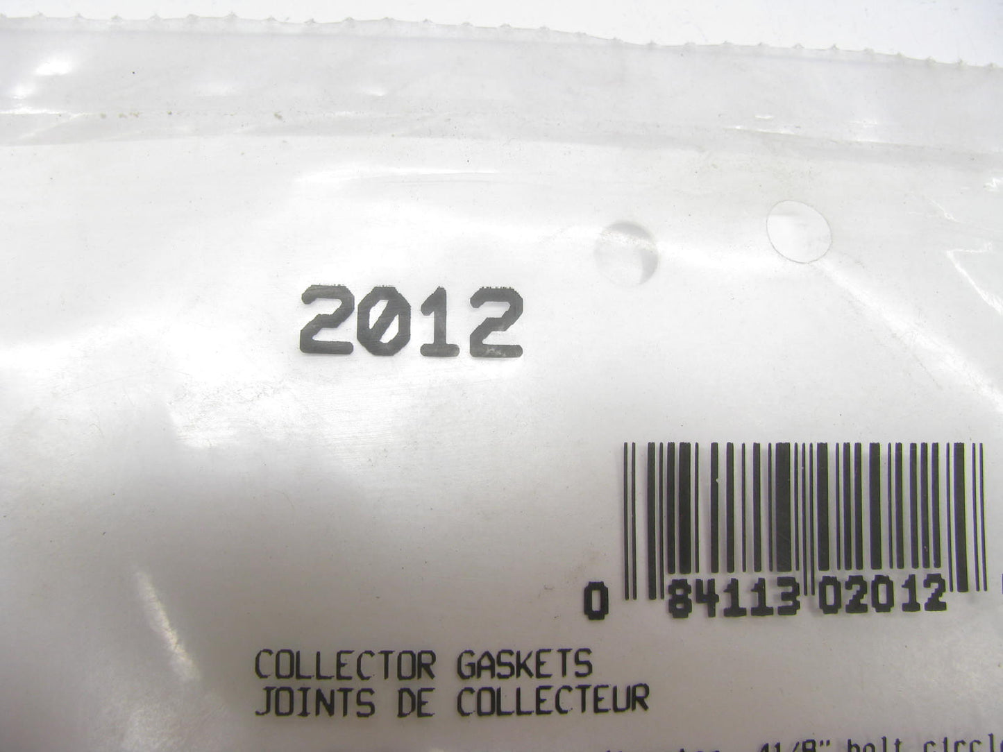 Fel-pro 2012 Collector Gaskets, Round, Steel Core Laminate, 4-Hole, 3.5 In.