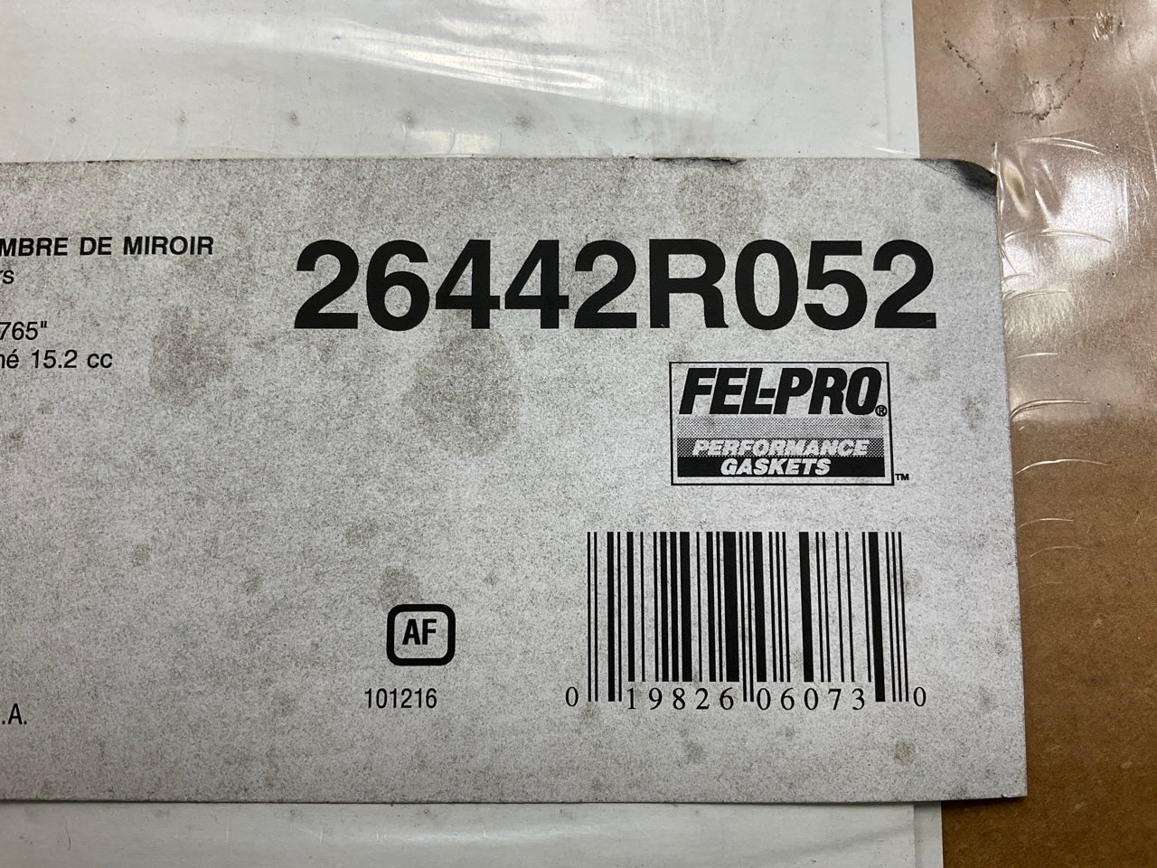 Fel-pro 26442R052 Right Cylinder Head Gasket - Ford Pro Stock 4.765'' Bore .052''