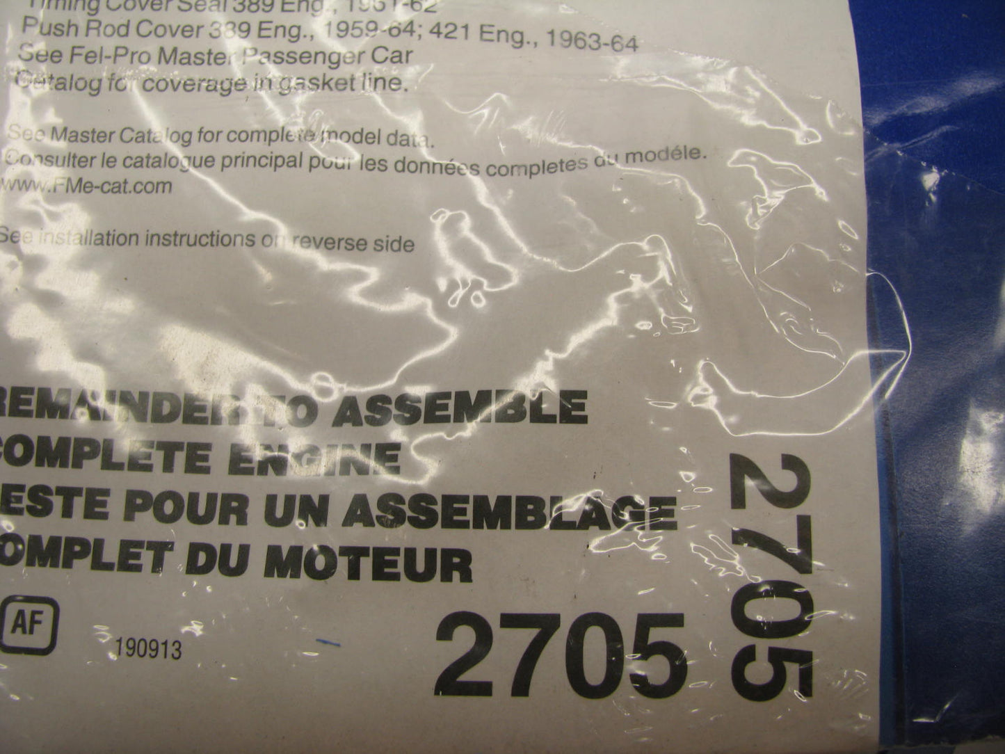 Fel-pro Performance 2705 R.A.C.E. Gasket Set Pontiac 1959-1979 326-455 V8
