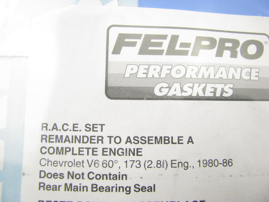 Fel-pro Performance 2722 RACE Timing Cover Gasket Set 80-86 Chevy 2.8L 173 V6
