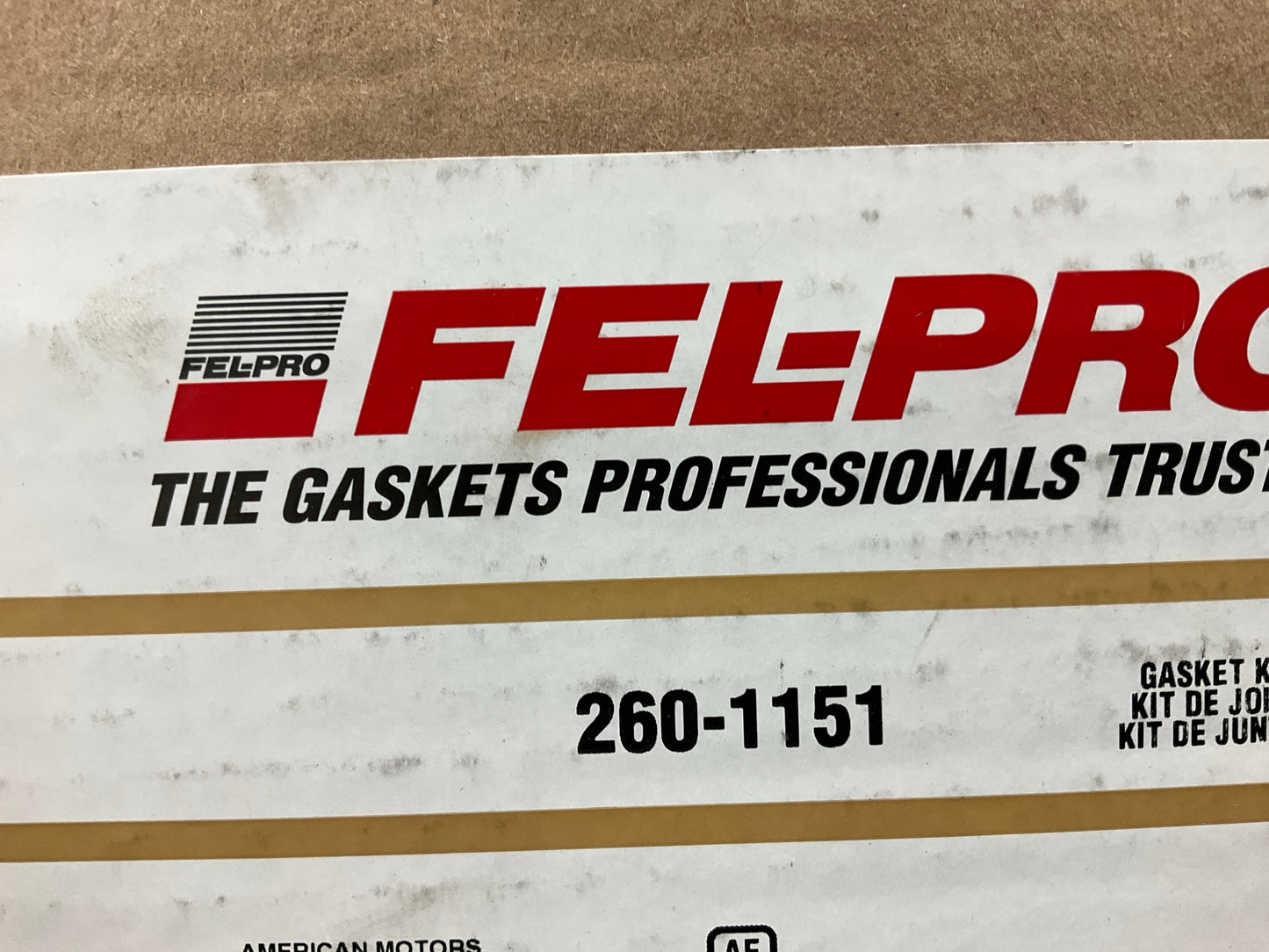 Fel-pro 260-1151 Engine Full Gasket Set For 1967-1988 AMC 343 360 390 401-V8