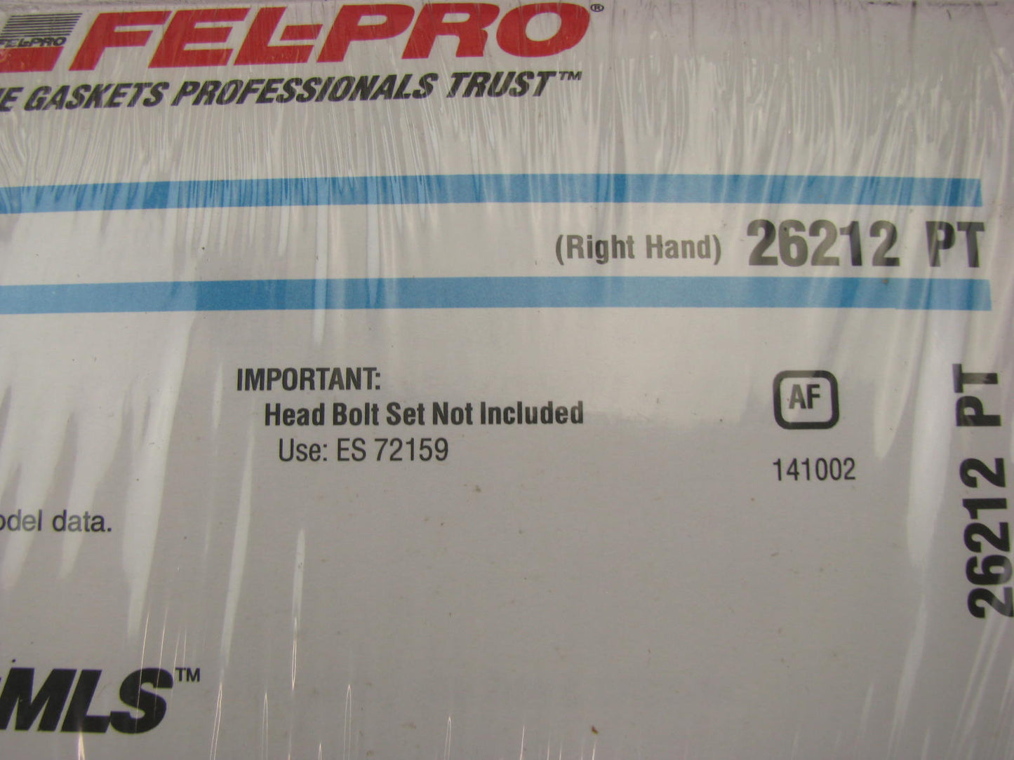 Fel-pro 26212PT Right Engine Cylinder Head Gasket - 04-09 Ford 3.0L DOHC DURATEC