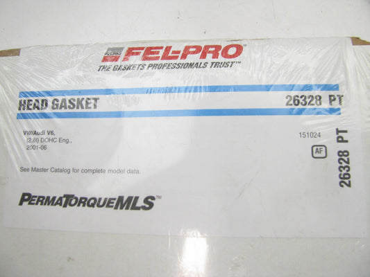 FEL-PRO 26328PT Cylinder Head Gasket - 1997-01 Audi 1998-05 Volkswagen 2.8L V6