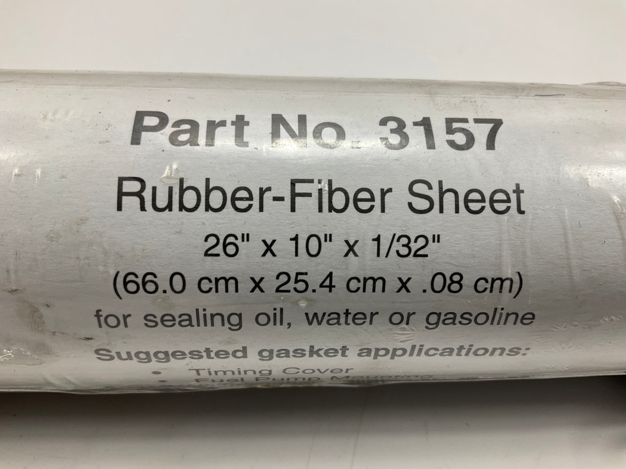 Fel-pro 3157 Rubber-Fiber Gasket Material Sheet 10''x26''x1/32''