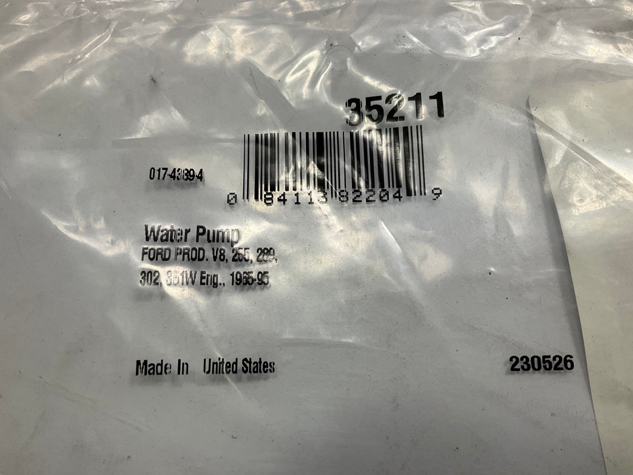 Fel-pro 35211 Engine Water Pump Gasket