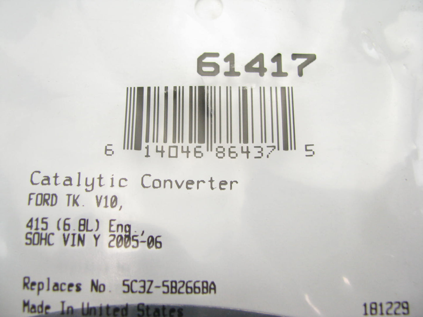 Fel-pro 61417 Exhaust Pipe Flange Gasket - Converter