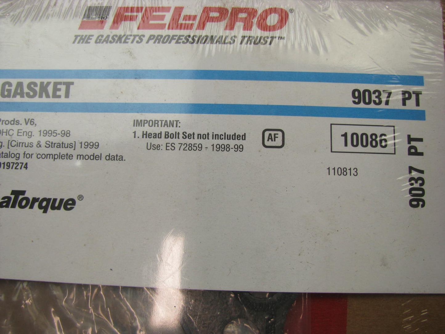 Fel-pro 9037PT Cylinder Head Gasket For 1995-1997 Dodge Stratus, Avenger 2.5L