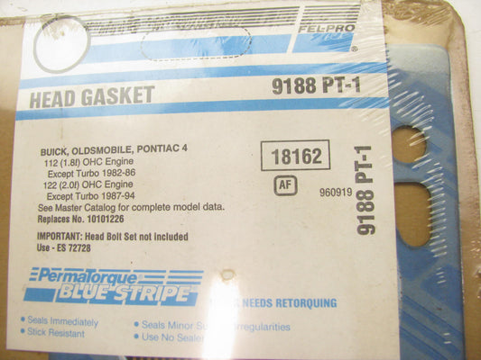 Fel-pro 9188PT-1 Engine Cylinder Head Gasket For 1982-1986 GM 1.8L-L4