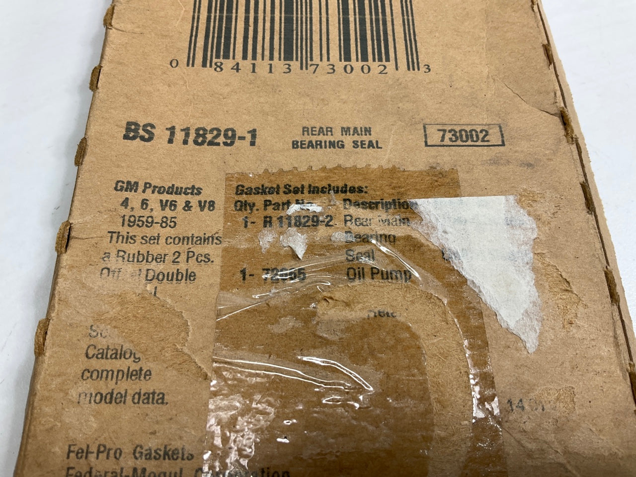 Fel-Pro BS11829-1 Rear Main Seal Set