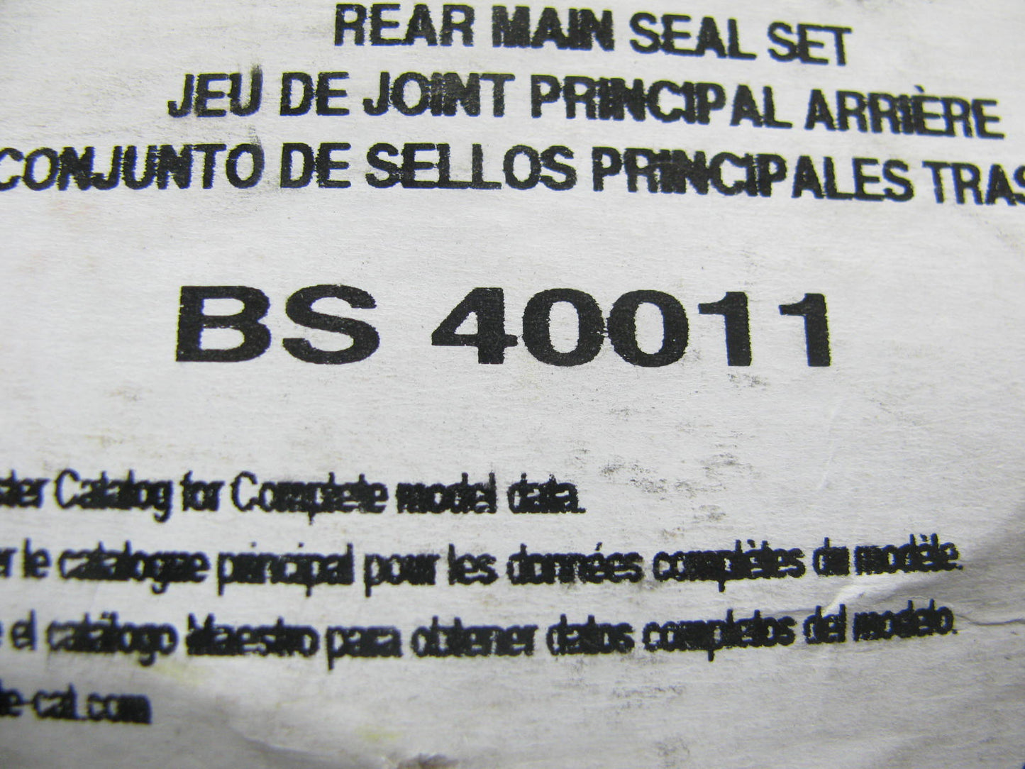 Fel-Pro BS40011 Rear Main Seal Set - 1983-1994 Ford 6.9L 7.3L V8 Powerstroke
