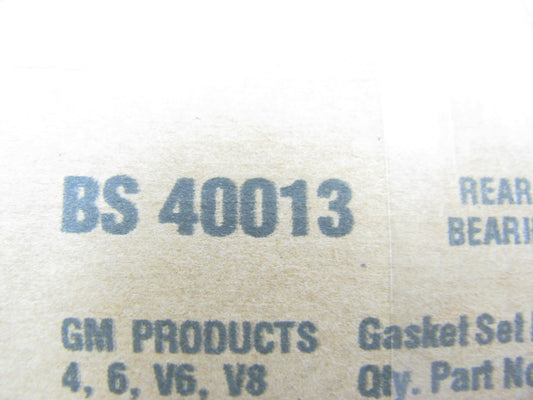 Fel-Pro BS40013 REAR Main Bearing Seal 1965-88 Chevrolet GMC 250 262 292 305 350