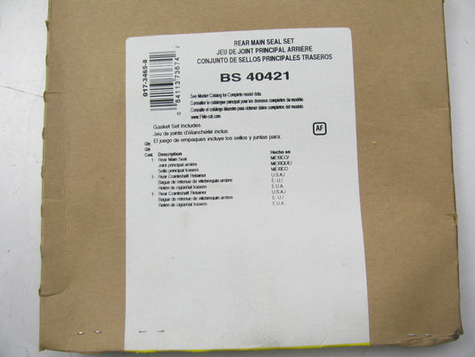 Fel-Pro BS40421 REAR Main Crankshaft Bearing Seal