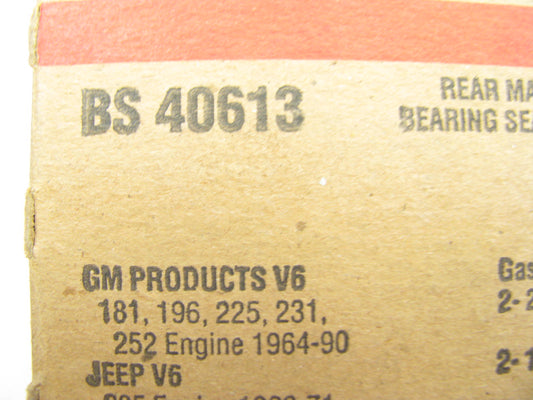 Fel-pro BS40613 Engine Crankshaft Seal Kit Rear