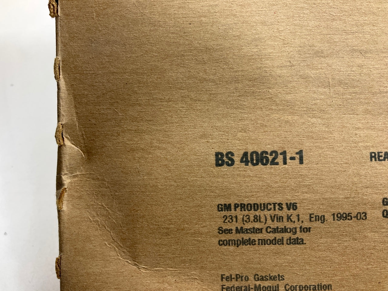 Fel-Pro BS40621-1 REAR Main Engine Crankshaft Seal 1995-03 Pontiac Buick 3.8L V6