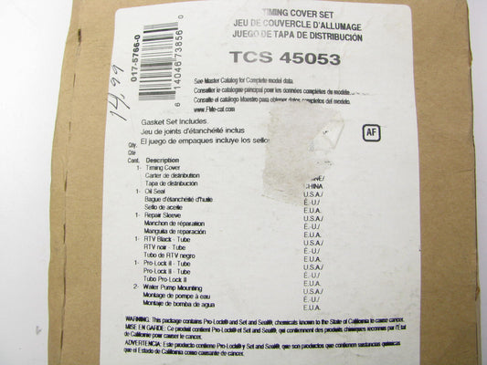 Fel-pro BS40673 Engine Main Bearing Gasket Set for 2001-2007 Chevrolet GMC 8.1L
