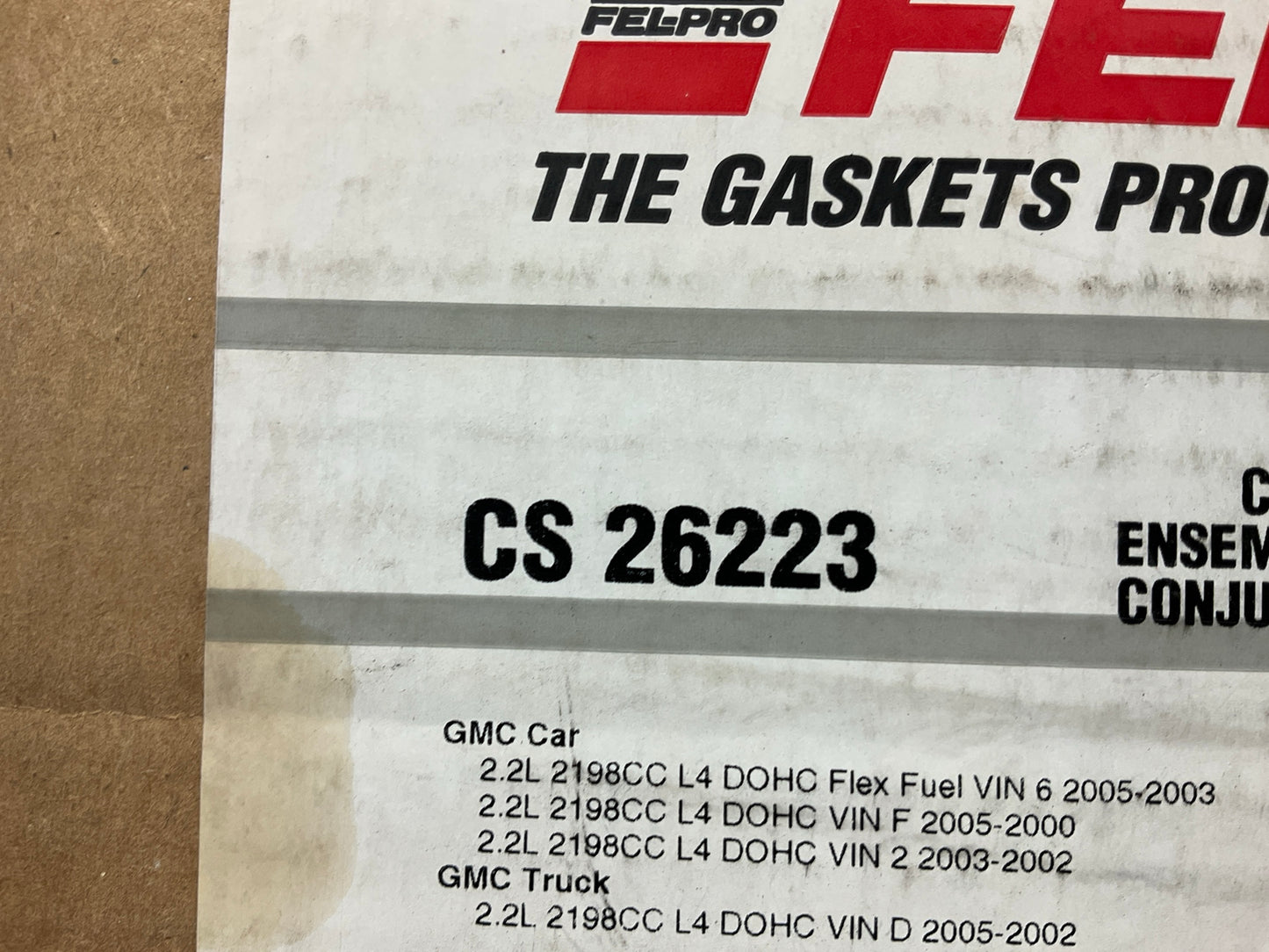 Fel-Pro CS26223 Conversion (Lower) Gasket Set For 2000-2005 GM 2.2L-L4