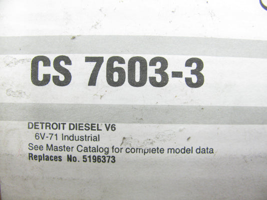 Fel-pro CS7603-3 Conversion Lower Gasket Set For Detroit Diesel 6V-71 Industrial