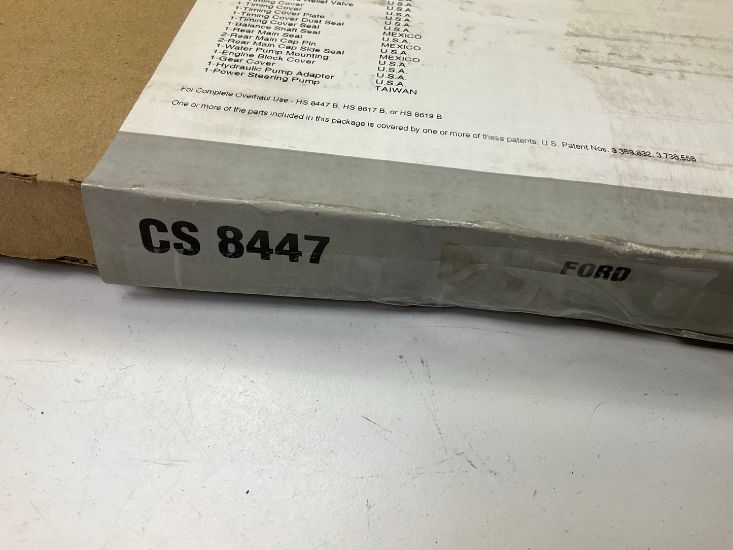 Fel-pro CS8447 Engine Conversion (Lower) Gasket Set - Ford Tractor 233 256-L4